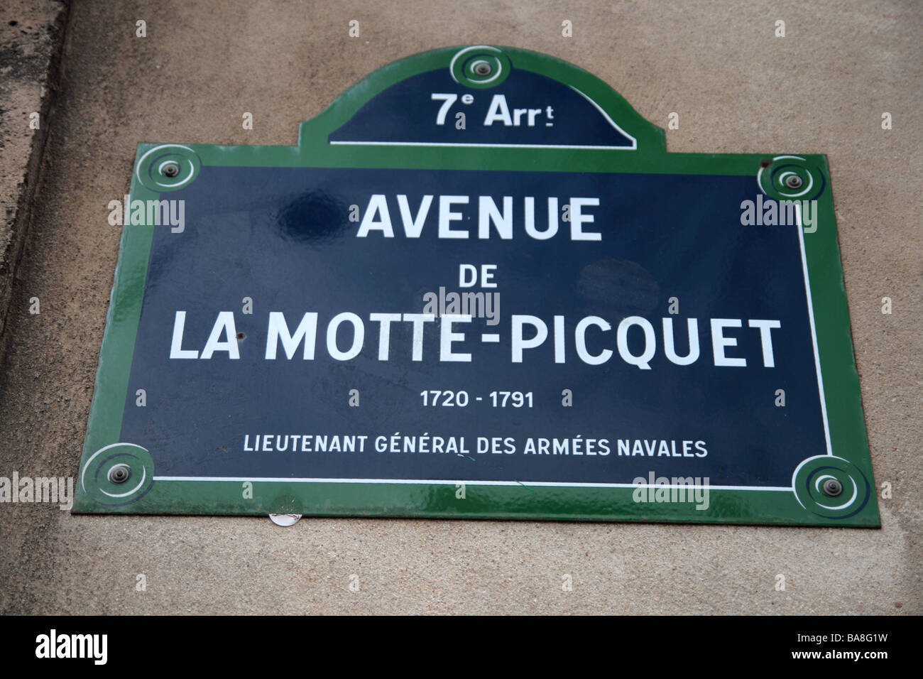 Parquet avenue de la motte picquet fotografías e imágenes de alta