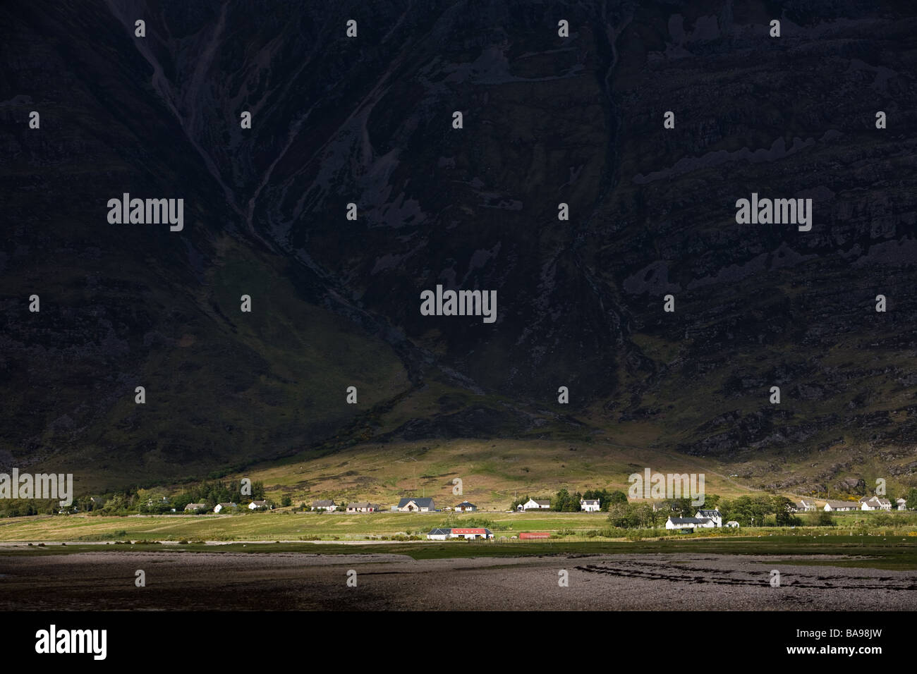 Torridon de Annat Torridon Wester Ross Highlands de Escocia Foto de stock