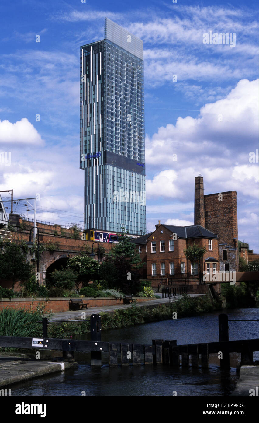 Beetham Tower, Manchester Foto de stock