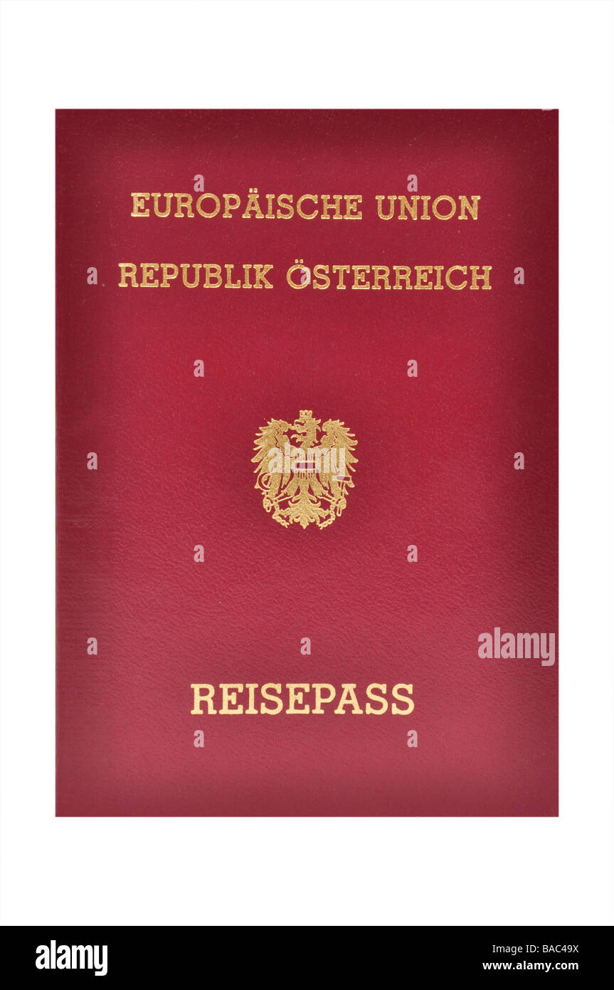 pasaporte Foto de stock