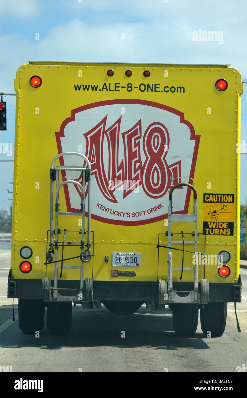 Ale-8-1 camión de reparto de bebidas Fotografía de stock - Alamy