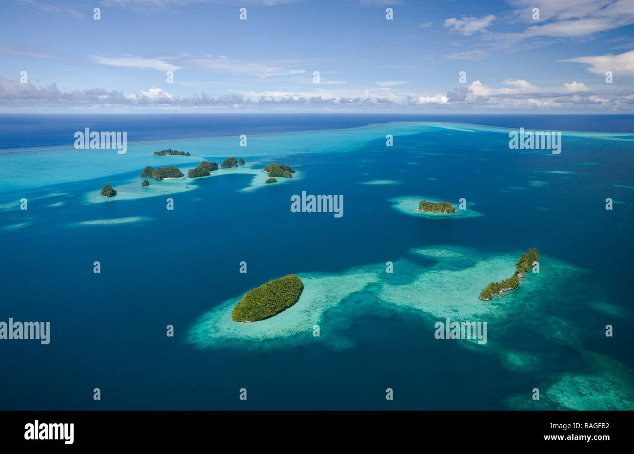 Las islas de Palau, Micronesia, Palau Foto de stock