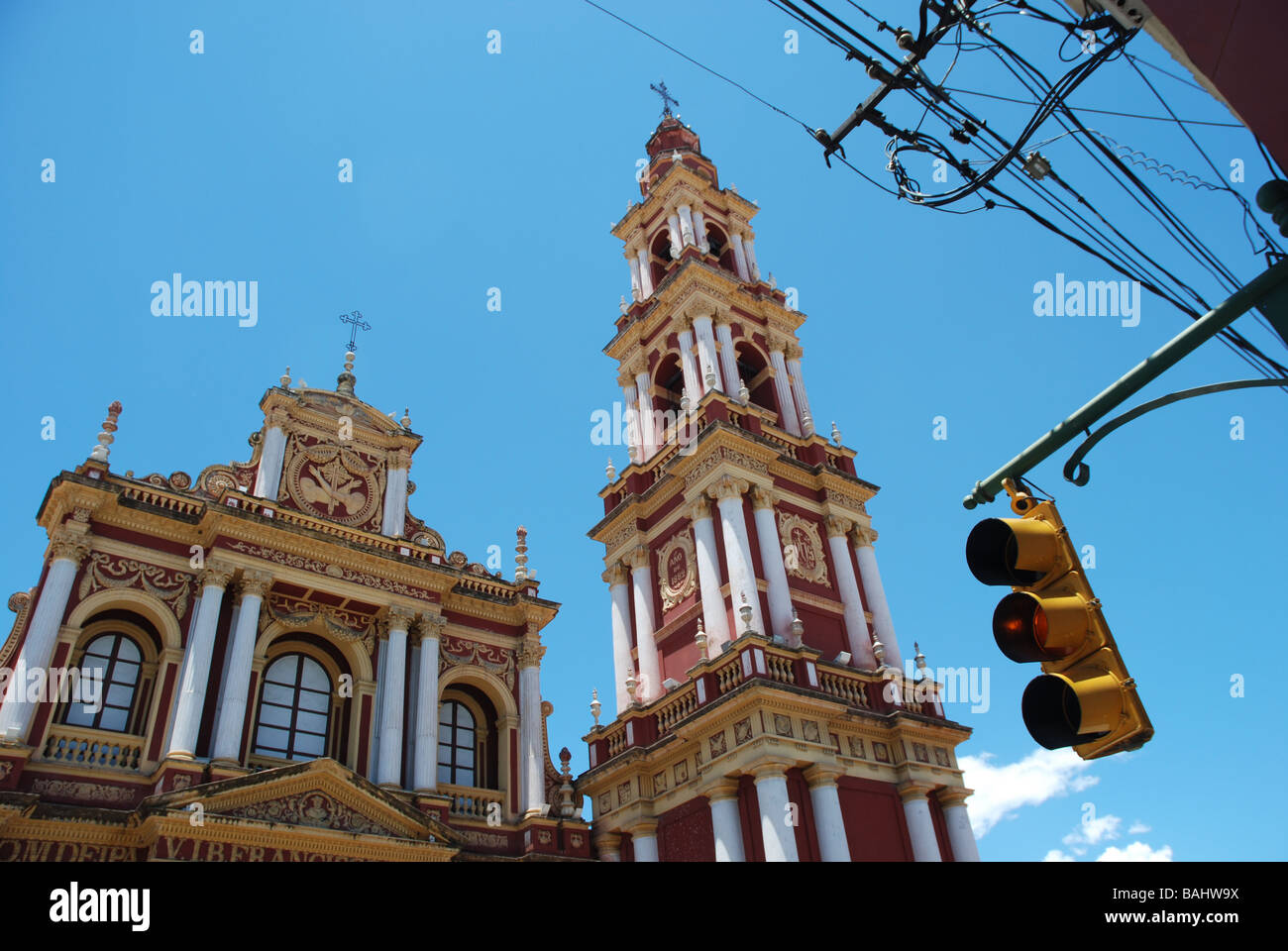 Iglesia de San Francisco, Salta, Argentina. Foto de stock