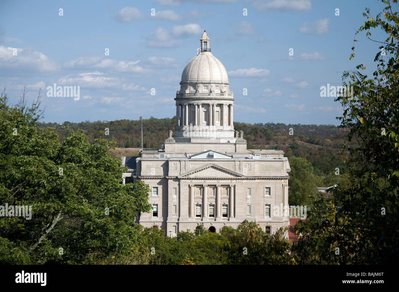 State Capitol, en Frankfort, Kentucky Foto de stock