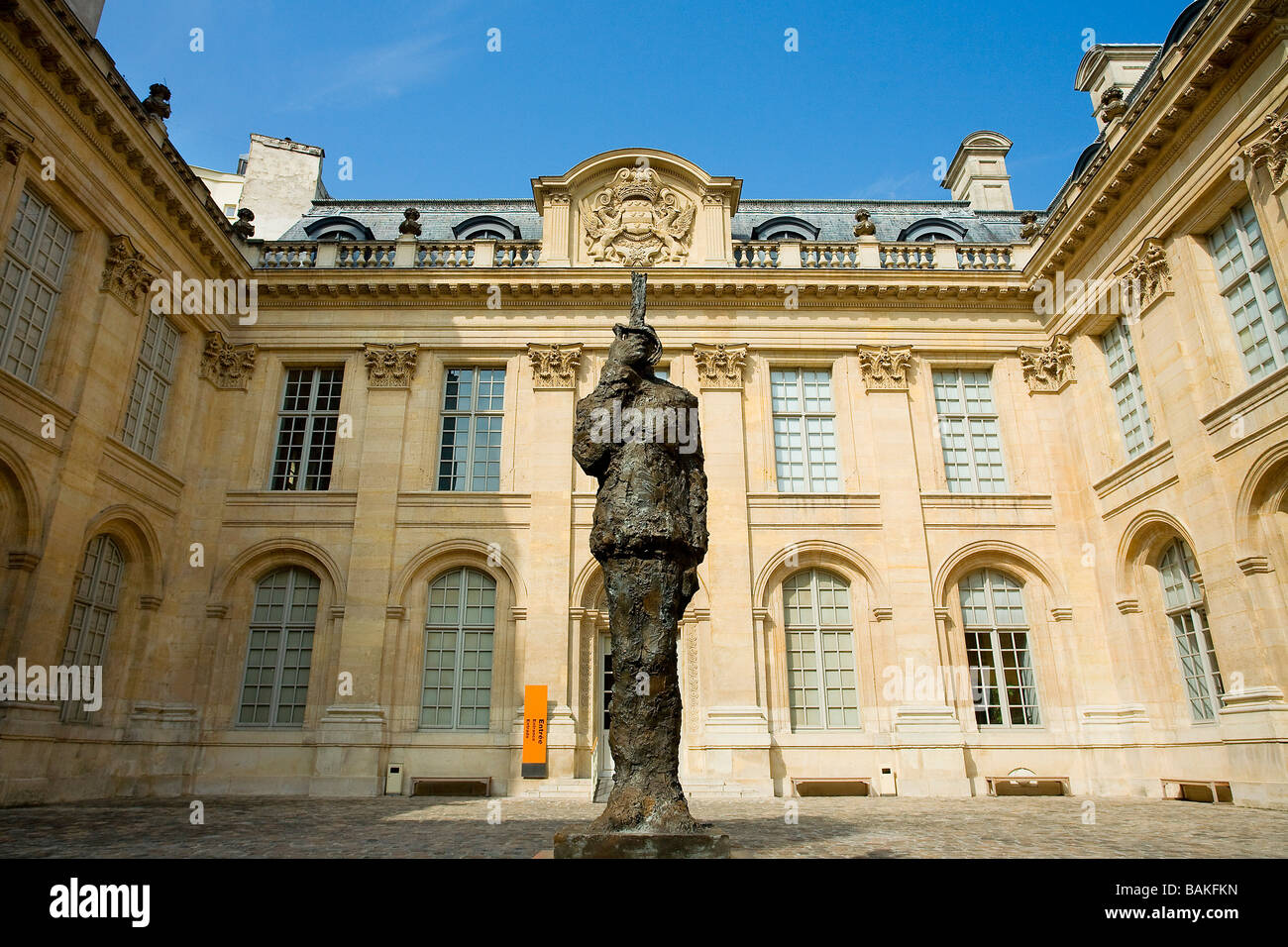 Francia, Paris, musée d'Art et d'Histoire du Judaisme (judío) y el Museo de Historia del Arte en Saint Aignan Mansion House Foto de stock