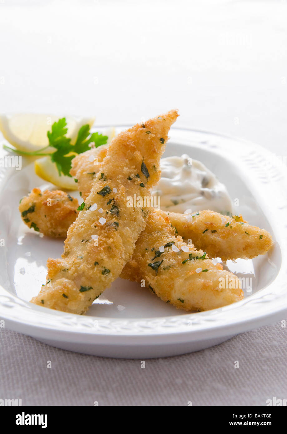 Goujons de pescado fotografías e imágenes de alta resolución Alamy