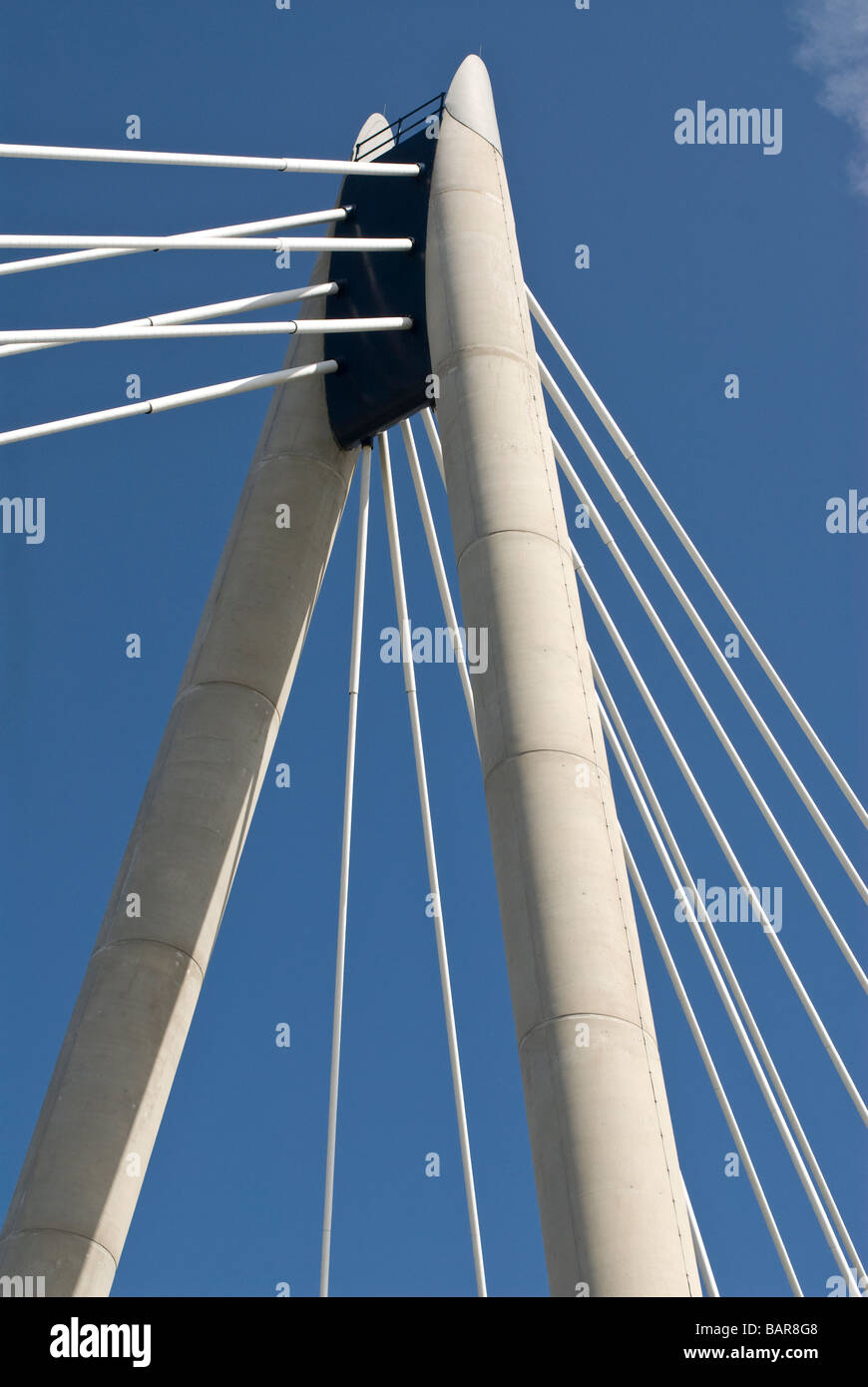 Estructura Puente Southport Foto de stock