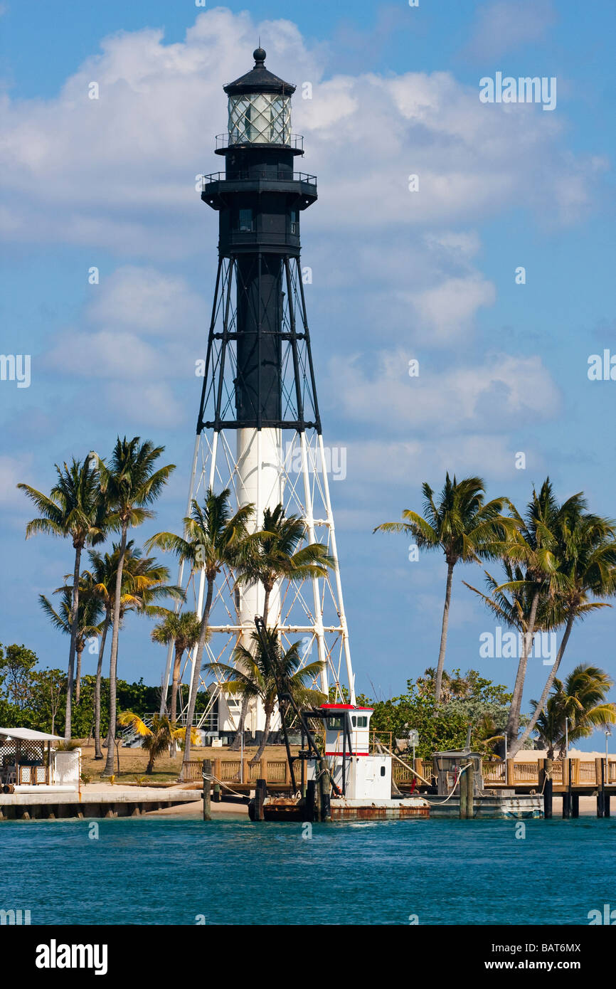 Faro de Fort Lauderdale Foto de stock