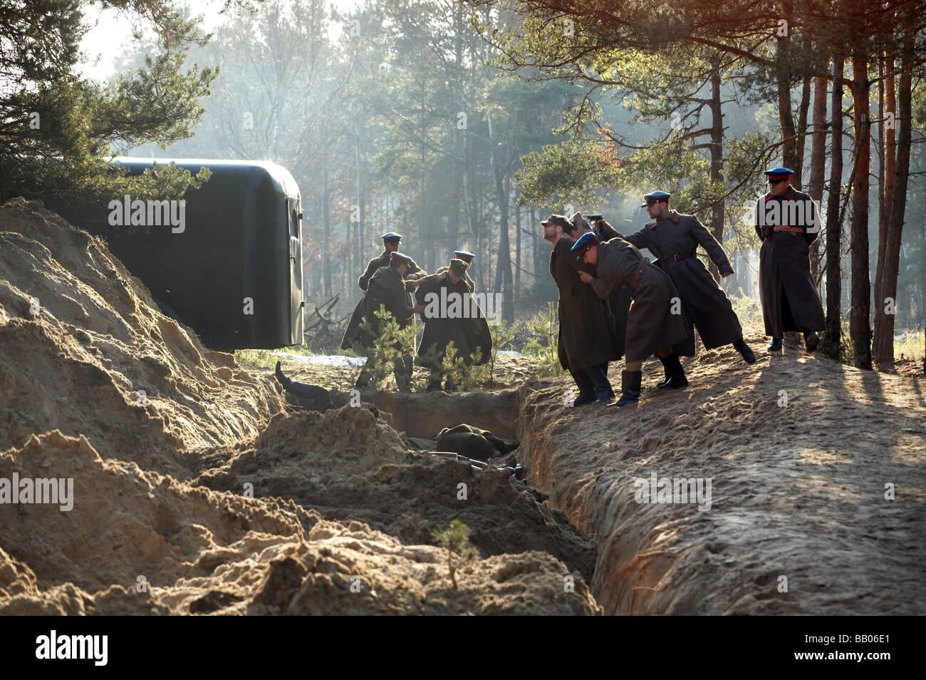 Katyn Año : 2007 Polonia Director: Andrzej Wajda Foto de stock