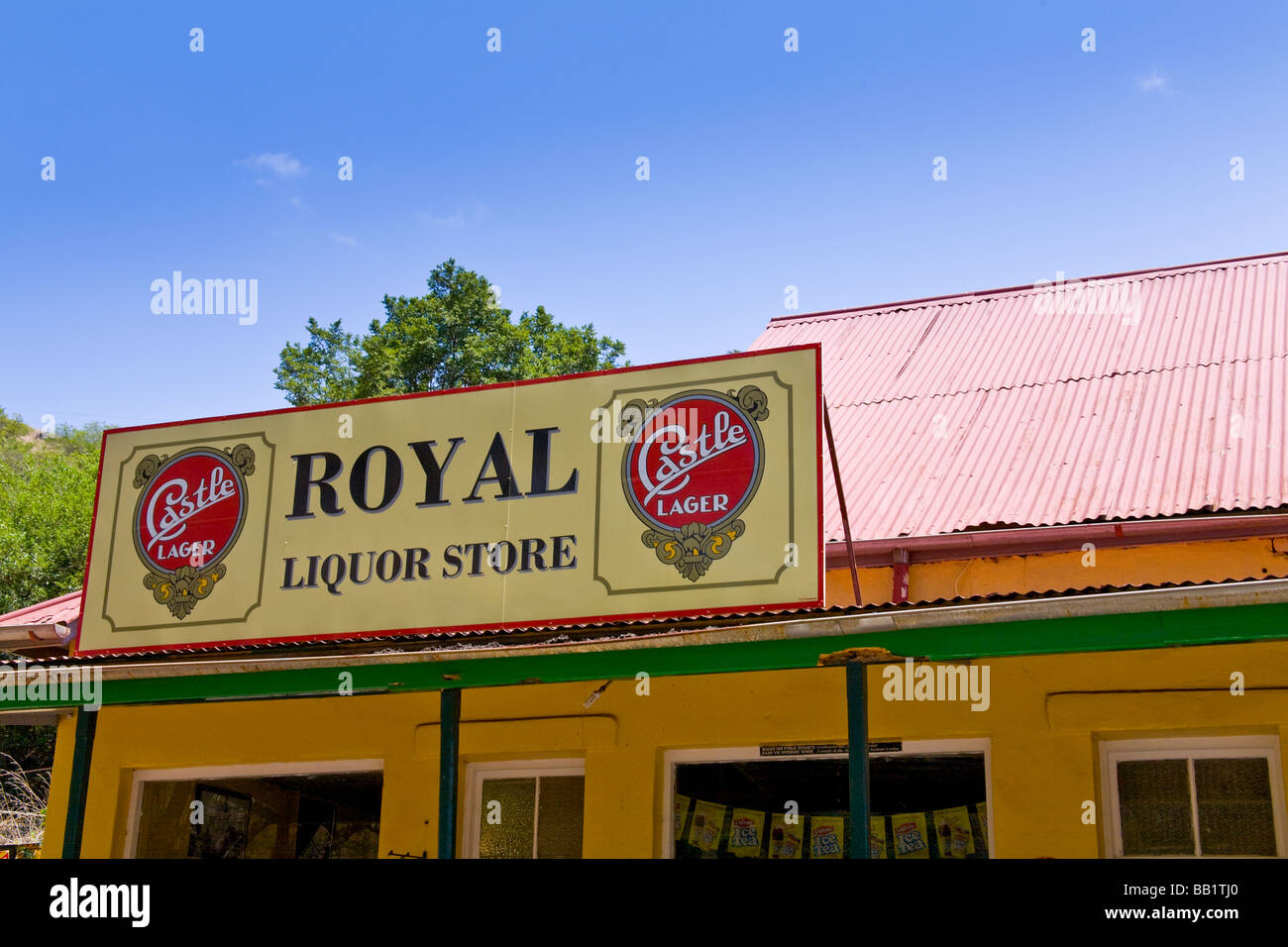 Royal tienda de licores, Pilgrim's Rest, Mpumalanga, Sudáfrica Foto de stock