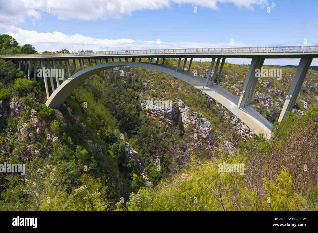 Río Bloukrans Bridge, Tsitsikamma, 'Western Cape', 'SUdáfrica' Foto de stock