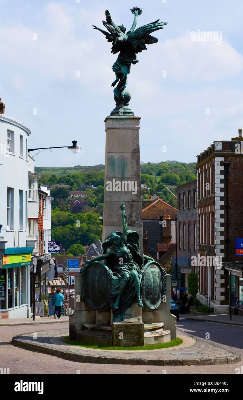 War Memorial, Lewes, East Sussex, Reino Unido Foto de stock
