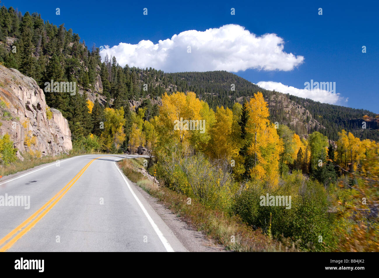 Colorado, Wolf Creek Pass. Foto de stock