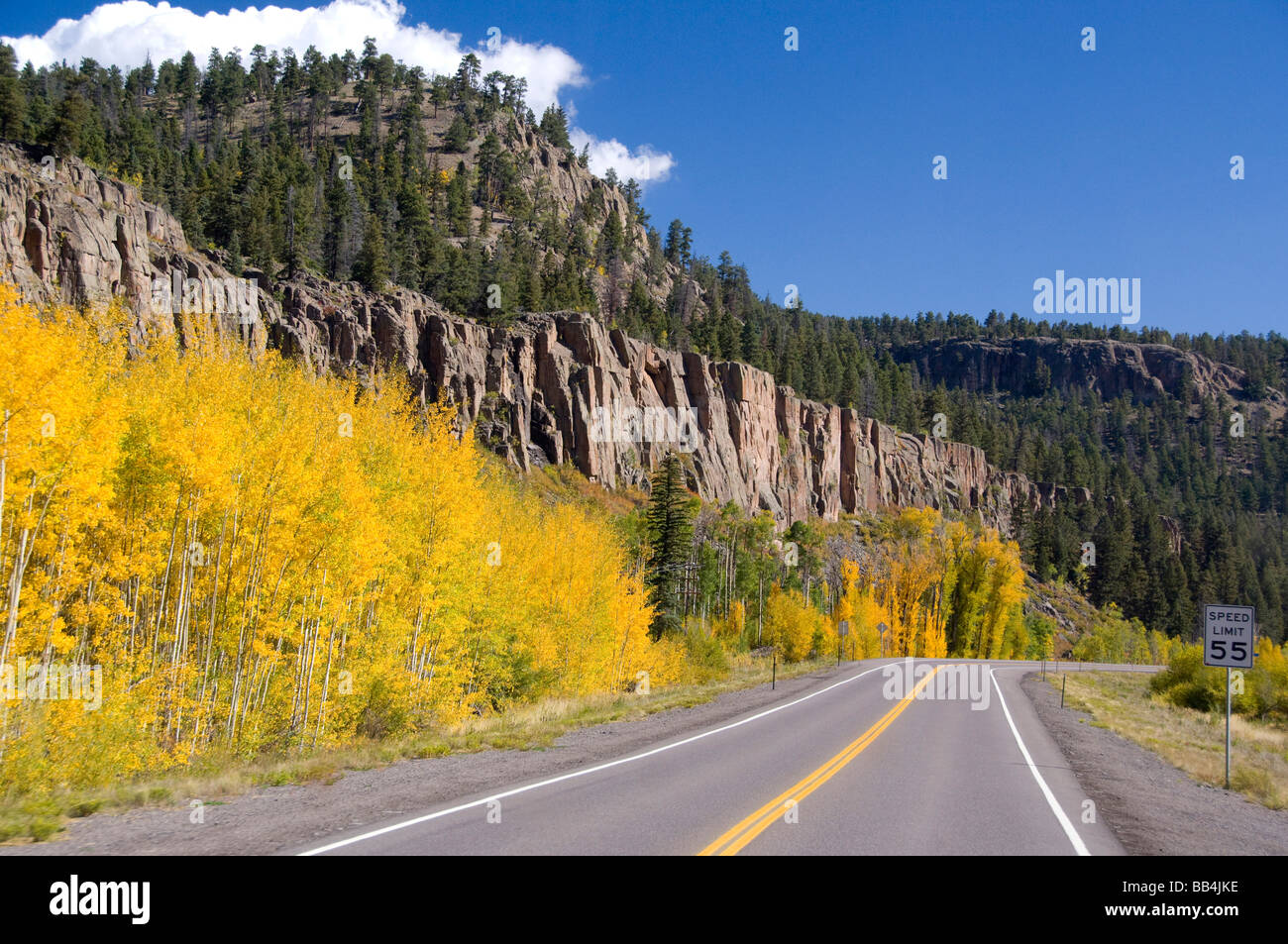 Colorado, Wolf Creek Pass. Foto de stock