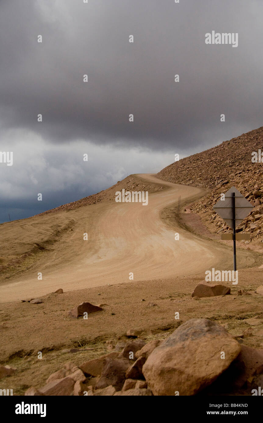 Manitou Springs, Colorado Springs, Colorado. El Tren de Cremallera de