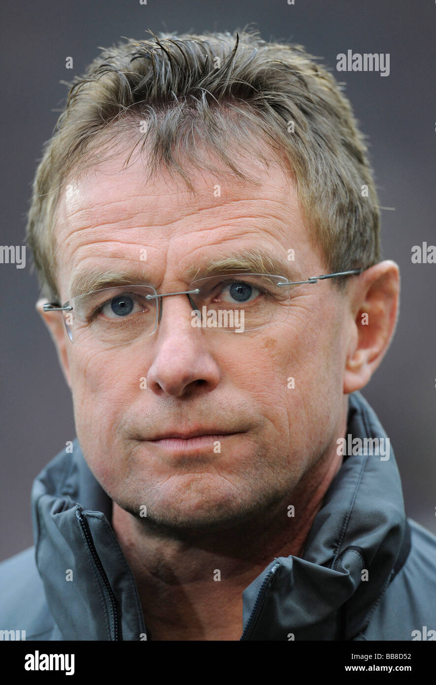 Ralf Rangnick, entrenador de TSG 1899 Hoffenheim Foto de stock