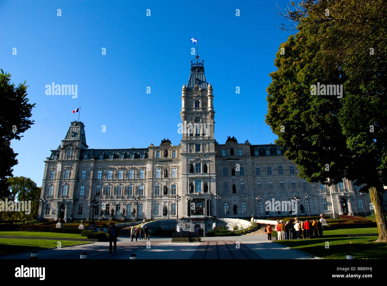 El Parlamento, la ciudad de Quebec, Canadá Foto de stock