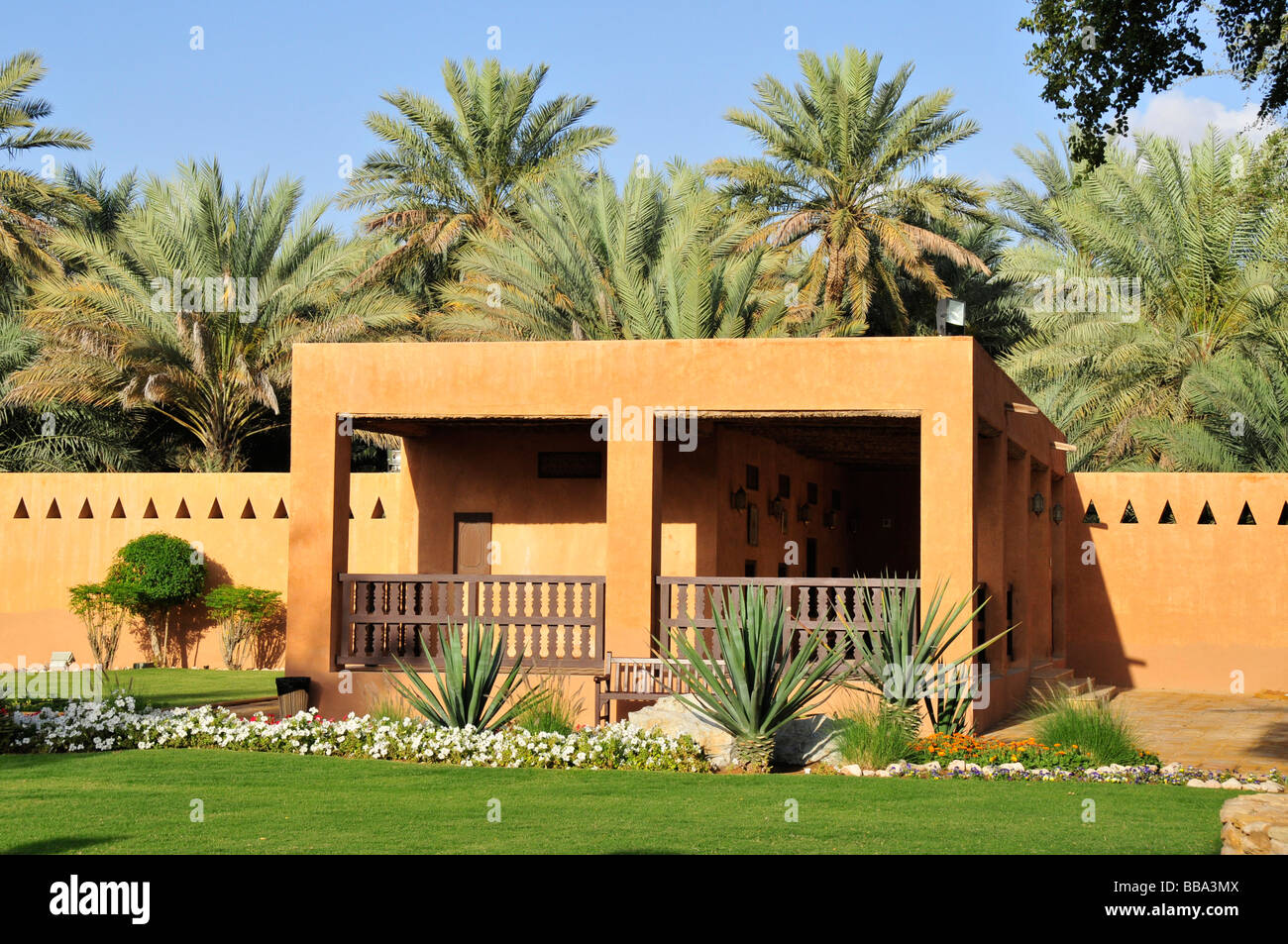 Museo del Palacio de Al Ain, Al Ain, Abu Dhabi, Emiratos Árabes Unidos, Arabia, Oriente, Oriente Medio Foto de stock