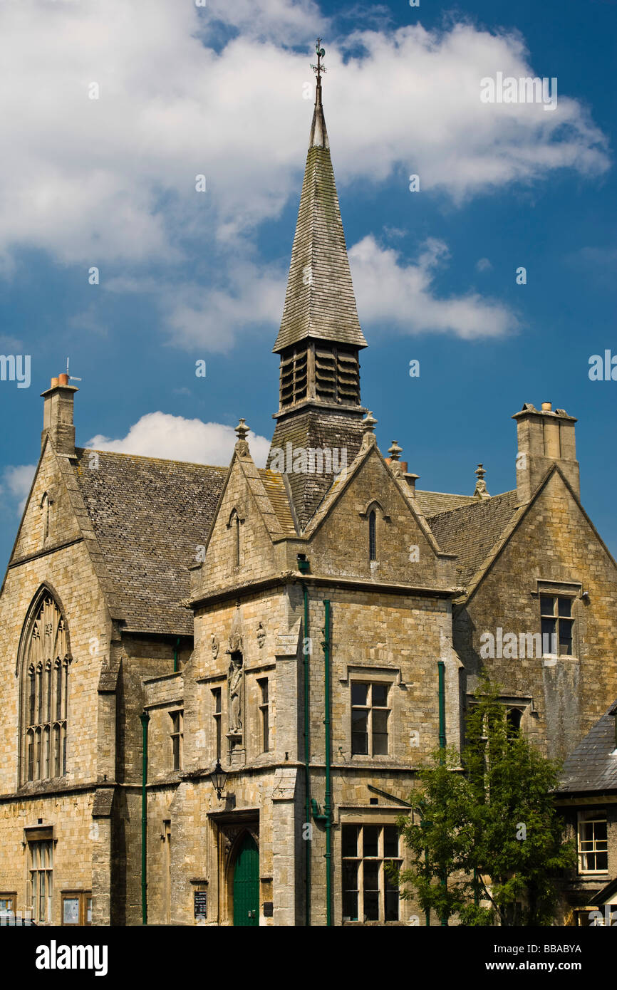 St Edwards Hall, Stow-on-the-Wold, Gloucestershire, Reino Unido Foto de stock