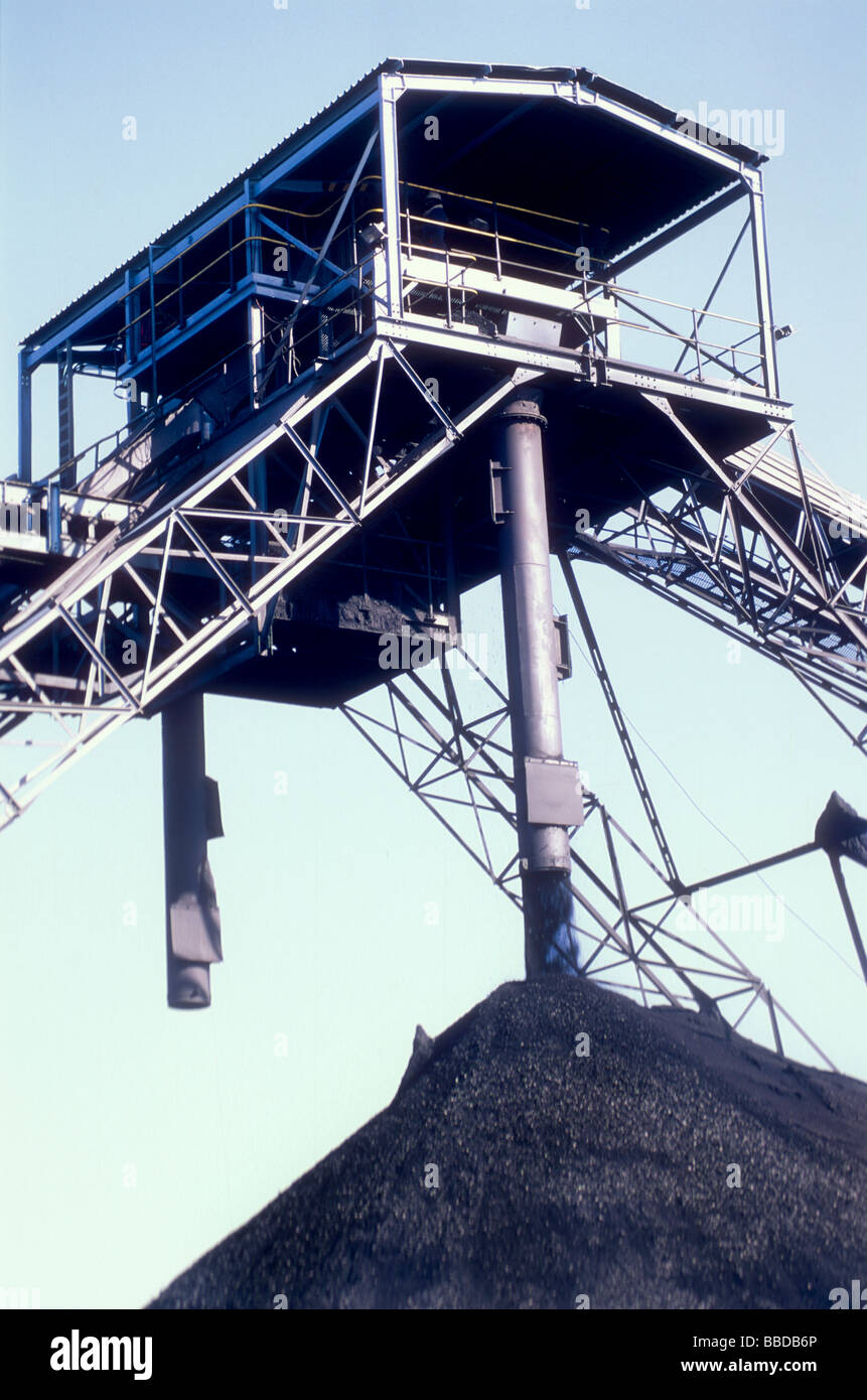 Morupule colliery Foto de stock
