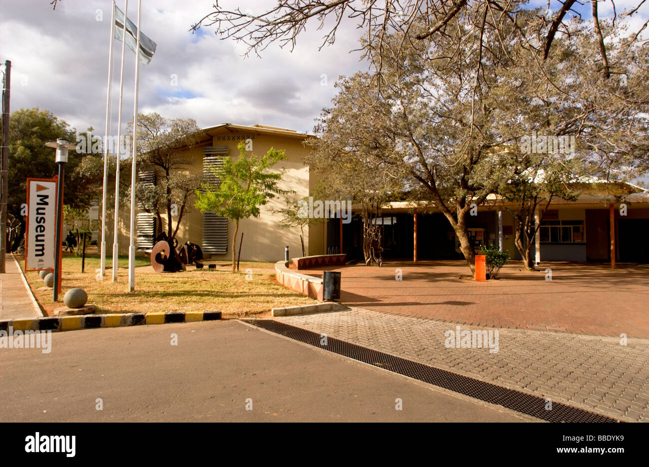 Botswana Museum & Art Gallery Foto de stock