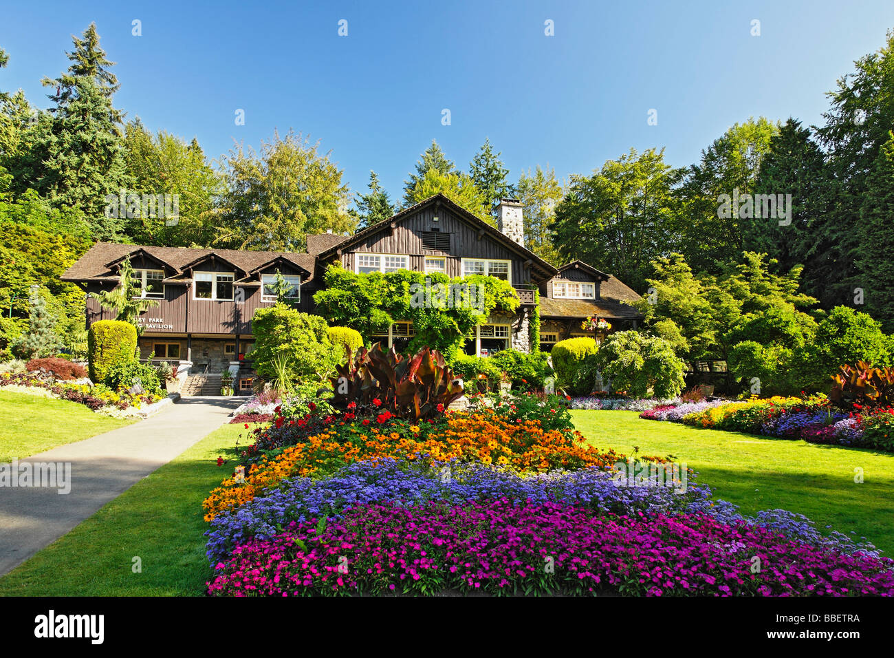 El Stanley Park Rose Garden Pavilion Stanley Park está considerado como