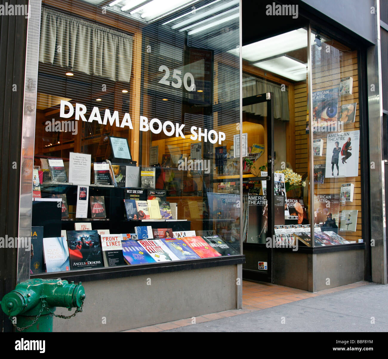 Drama Book Shop. Foto de stock