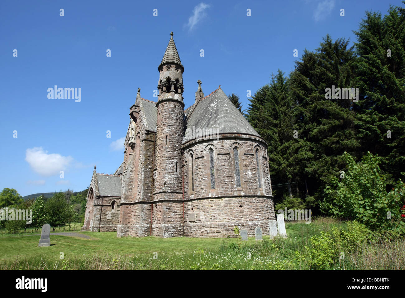 La Iglesia de Escocia St Paladio iglesia cerca Auchenblae, Angus, Escocia,  Reino Unido Fotografía de stock - Alamy