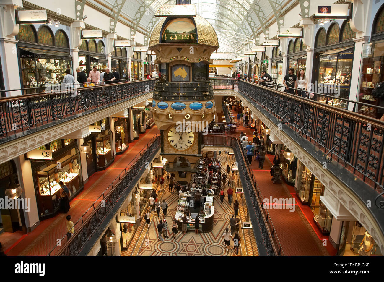El histórico edificio Queen Victoria Shopping Mall Sydney, New South