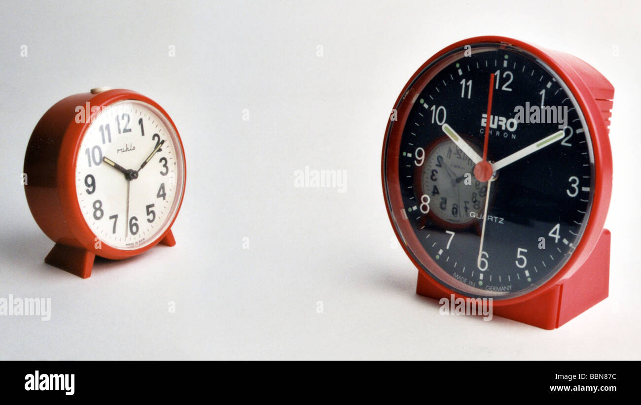 Vintage Apollo Reloj Despertador, de Mesilla, Alarm Mecánico U. S. A Retro