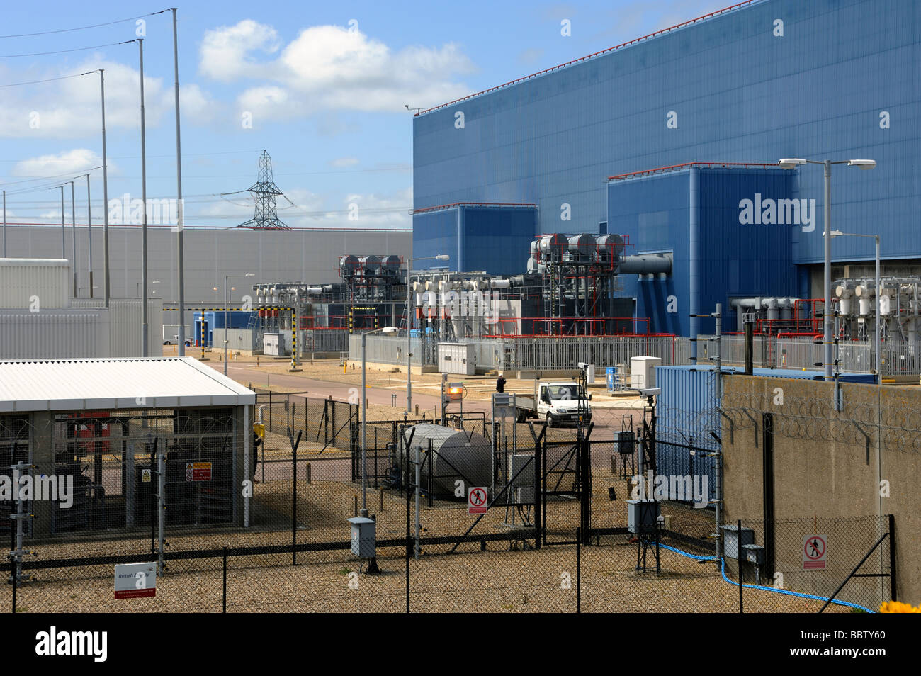 La estación de energía nuclear Sizewell B,Leiston, Suffolk, UK Foto de stock