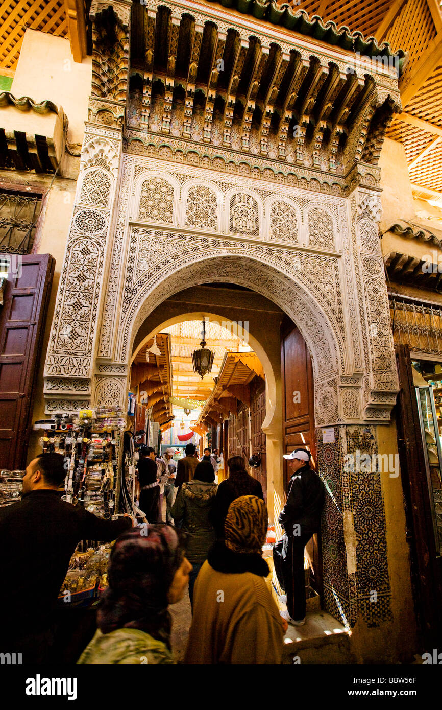 Fez, Marruecos, Norte de África Foto de stock