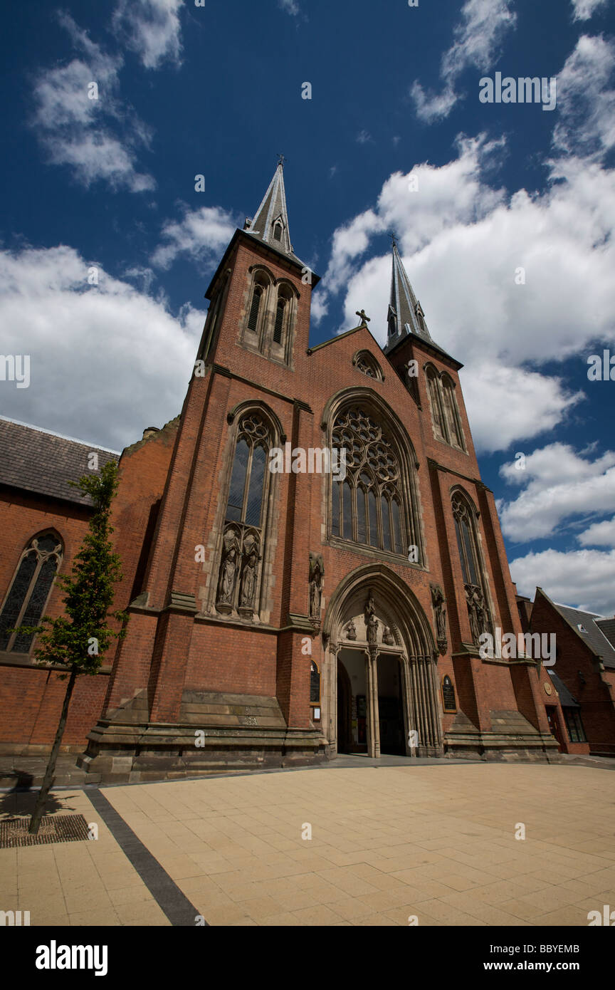 La Catedral de St. Chad Birmingham West Midlands England Reino Unido Foto de stock