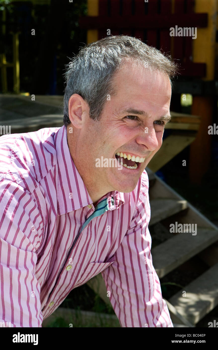 Celebrity chef Phil Vickery esposa del presentador de televisión Fern Britton Foto de stock