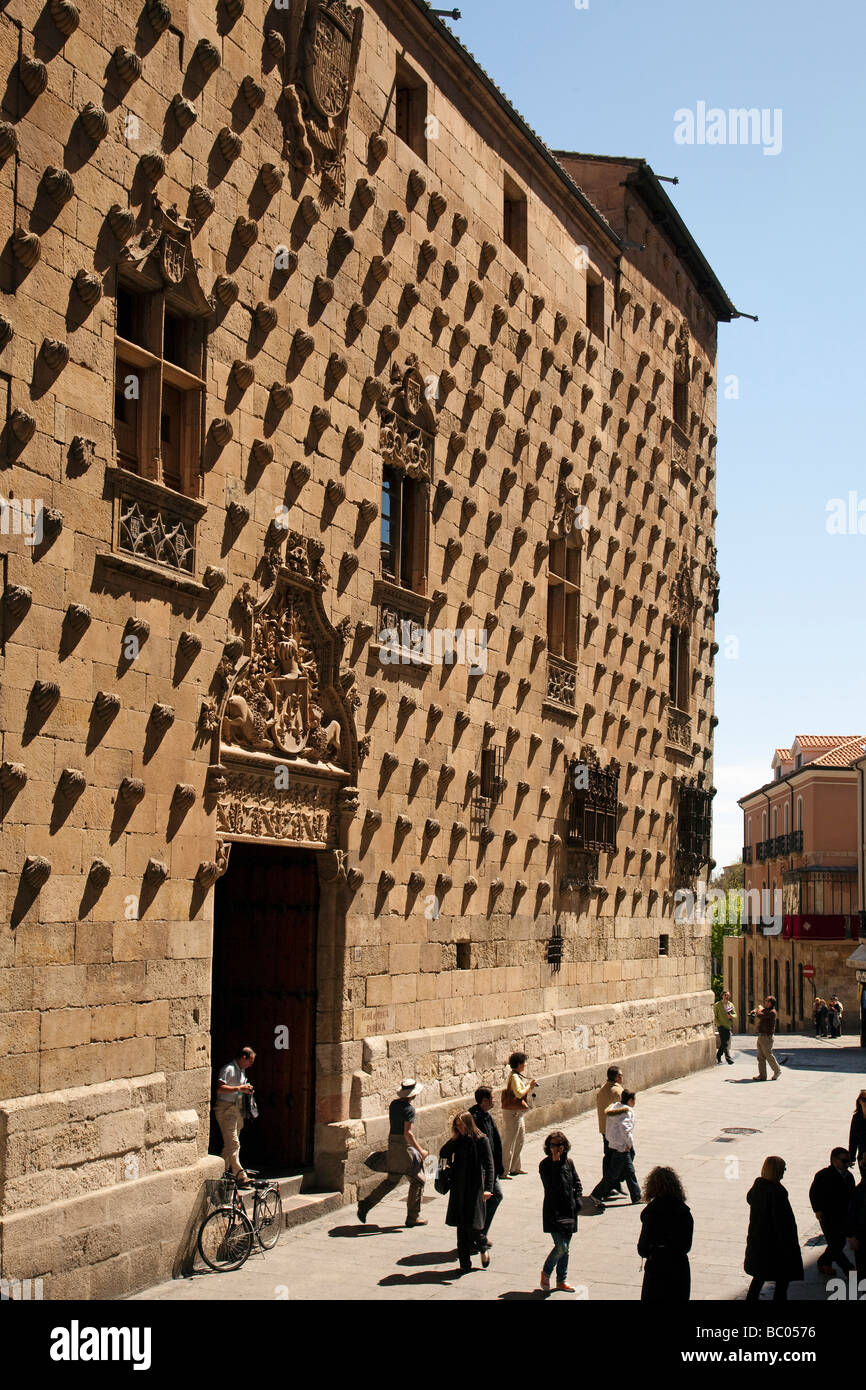 Casa de las conchas en Aguilafuente. Segovia. Castilla y León. España  Fotografía de stock - Alamy