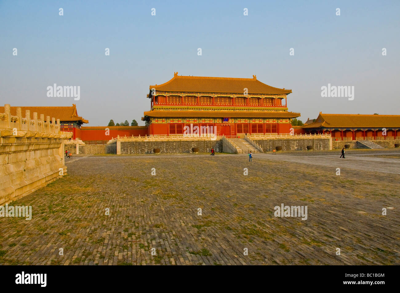 El palacio de la Ciudad Prohibida de Beijing Foto de stock