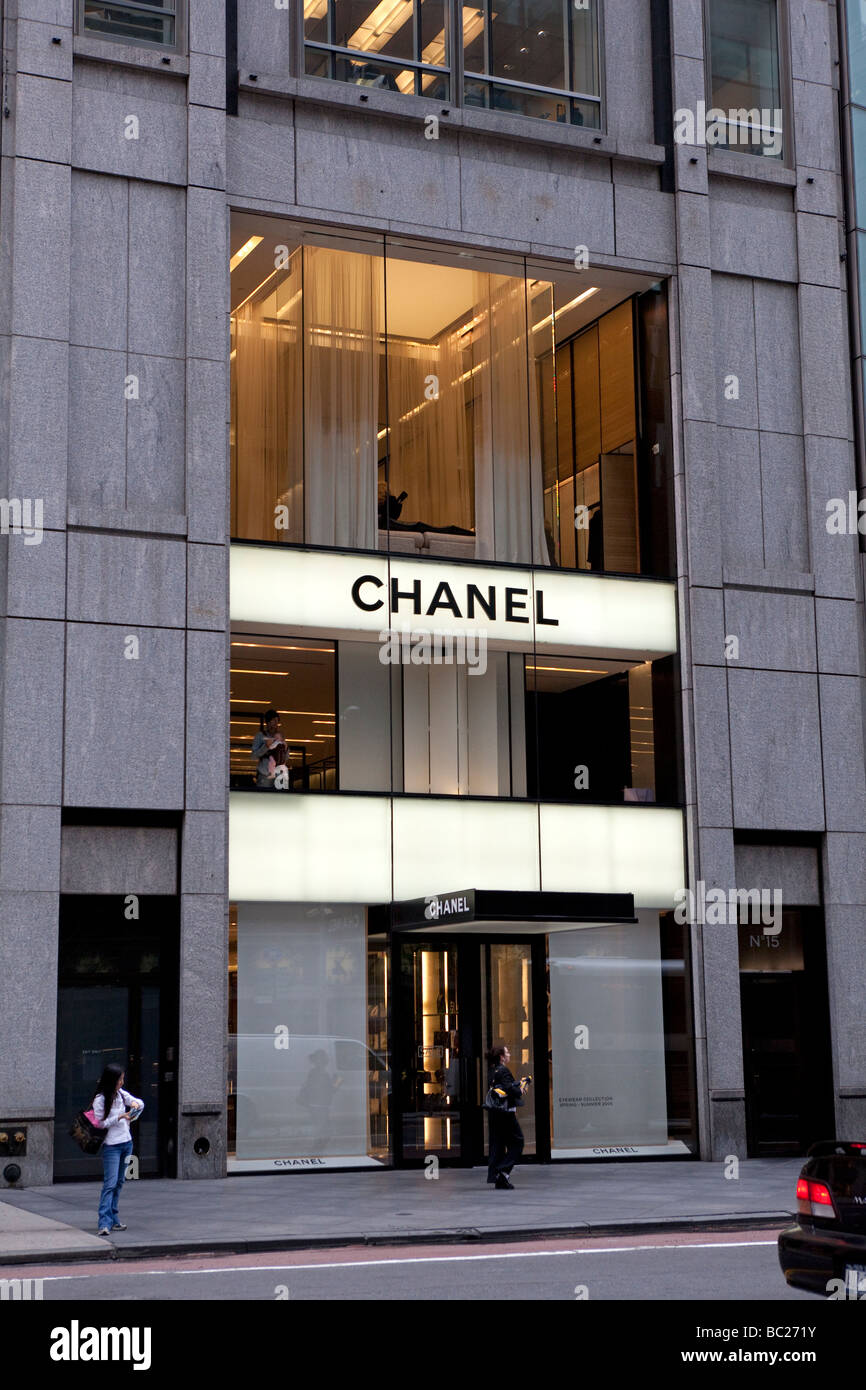 Chanel boutique NYC Fotografía de stock - Alamy