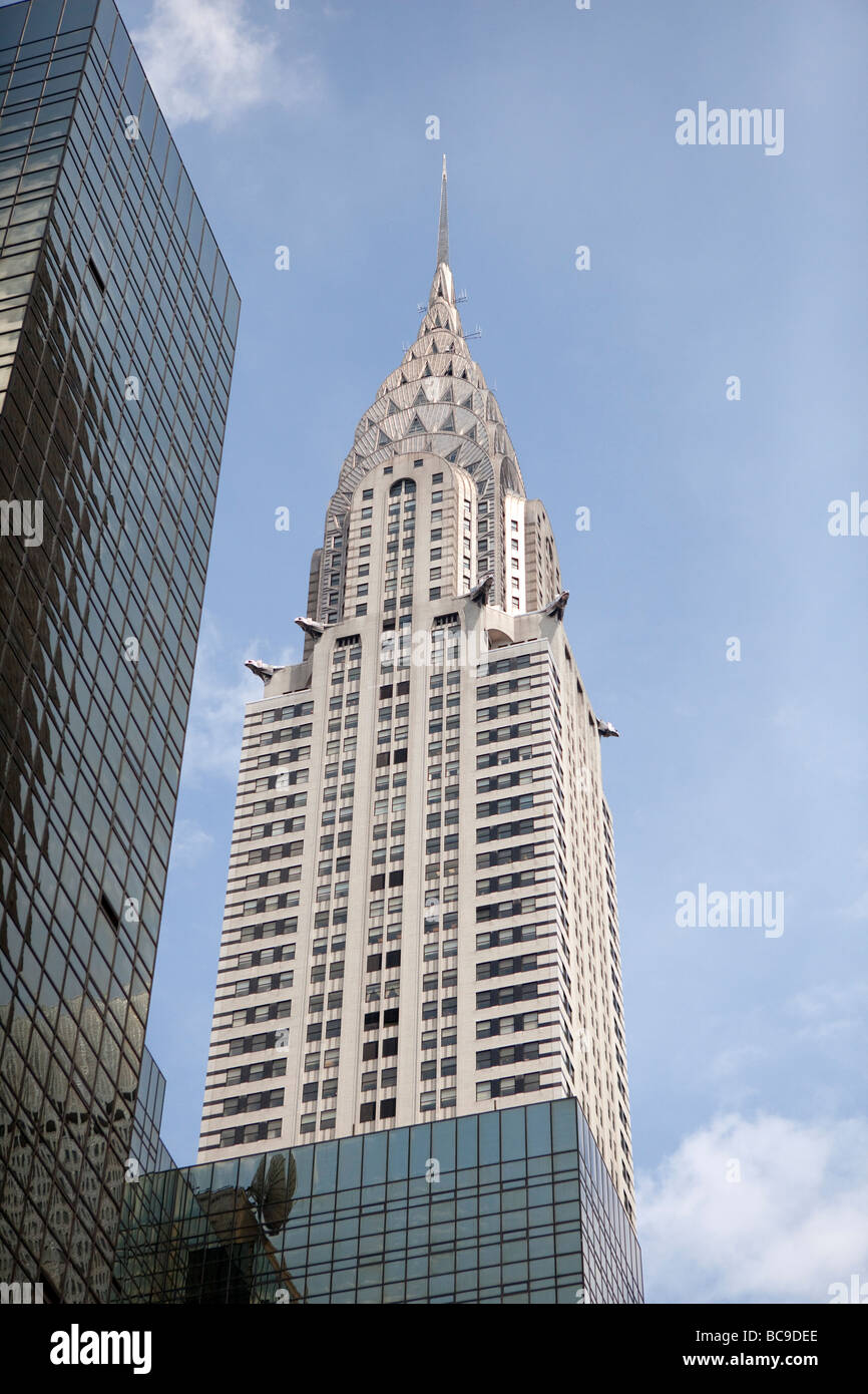 Edificio Crysler en NYC Foto de stock