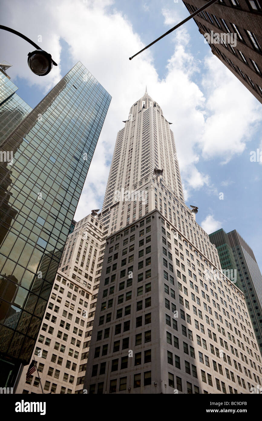 Edificio Crysler en NYC Foto de stock