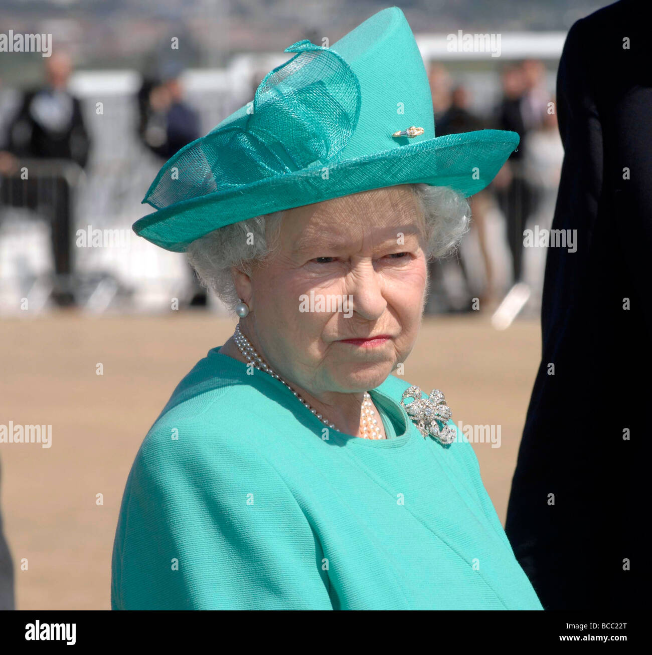 La reina Isabel II Foto de stock