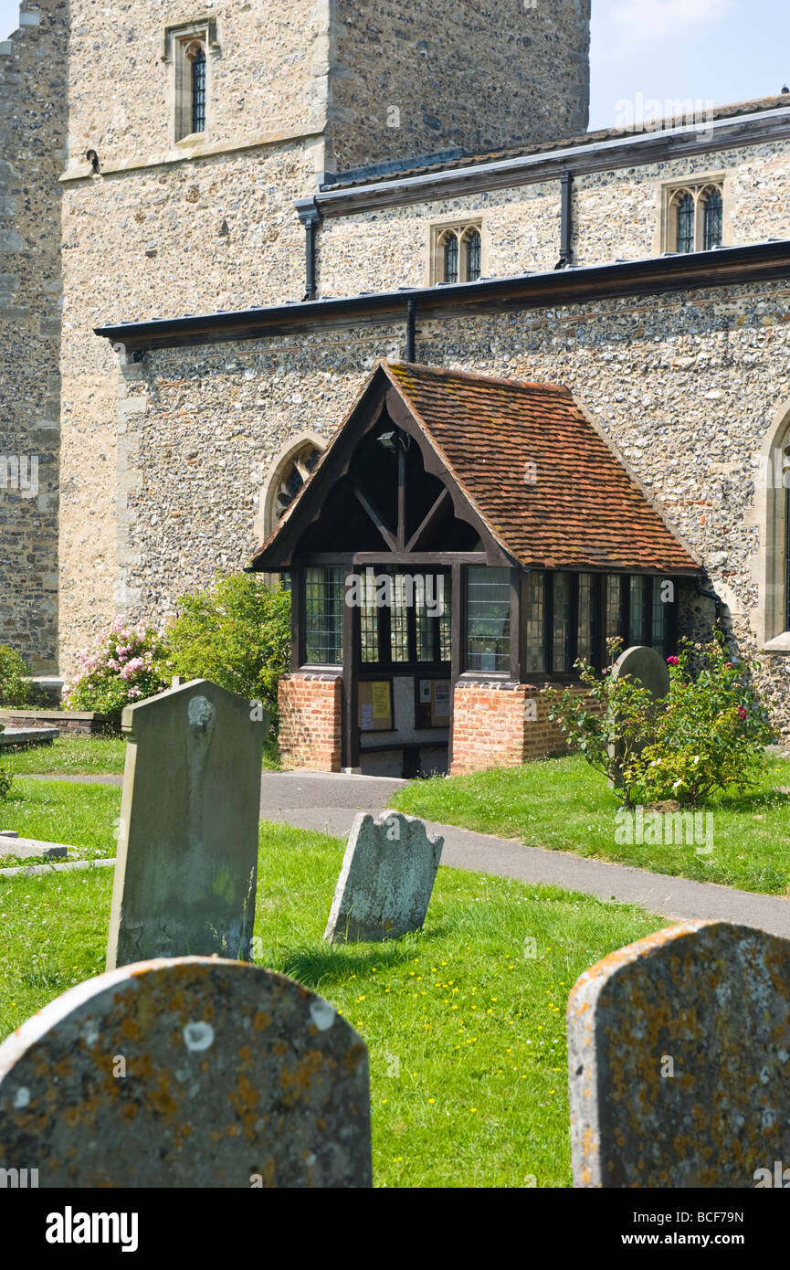 Hertfordshire , Aldenham , la iglesia de San Juan Bautista , de estilo