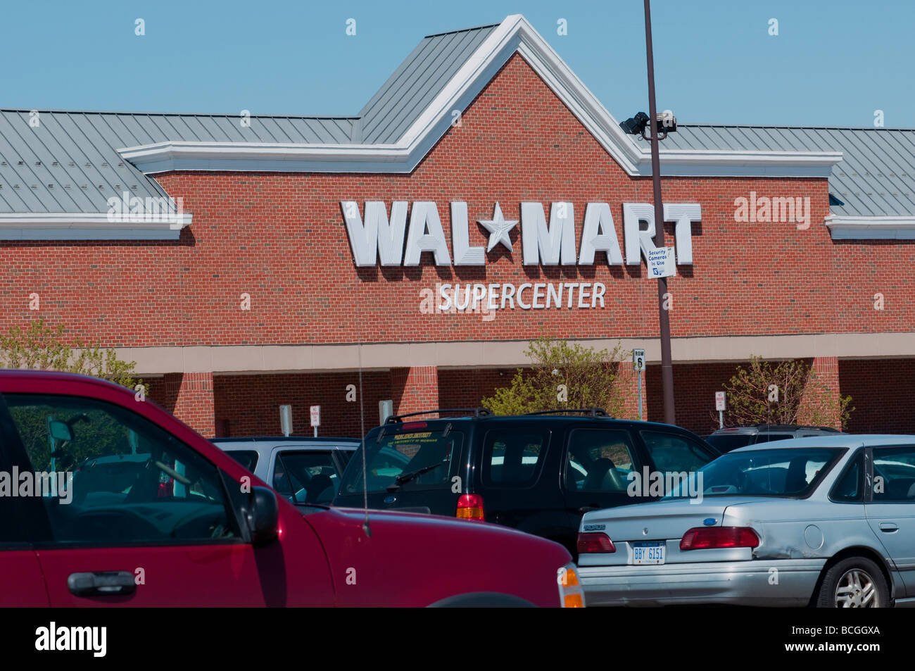 Wal*Mart Supercenter, Dearborn, MI Foto de stock