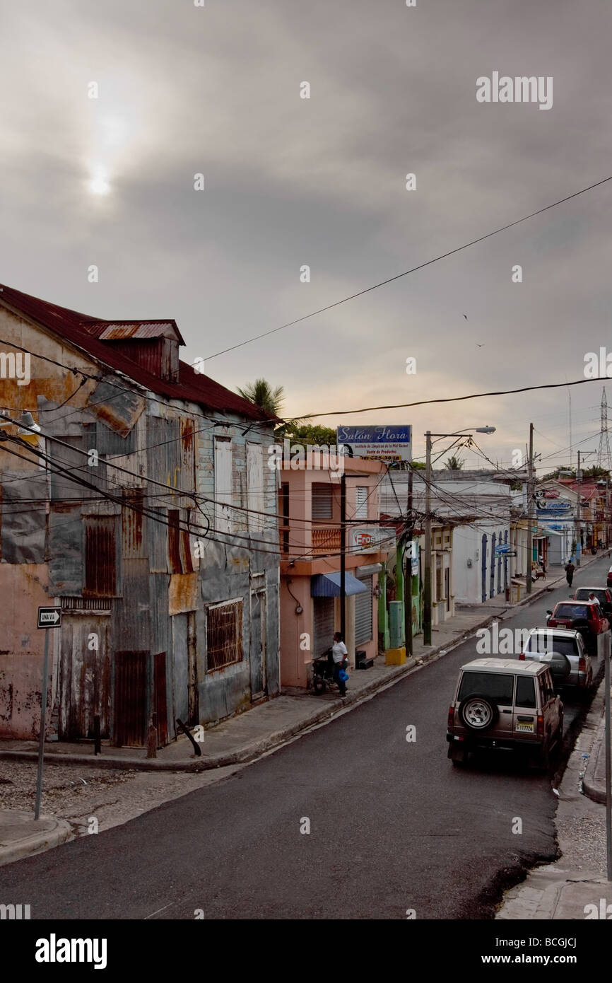 Vista desde las calles de Puerto Plata, República Dominicana Fotografía de  stock - Alamy