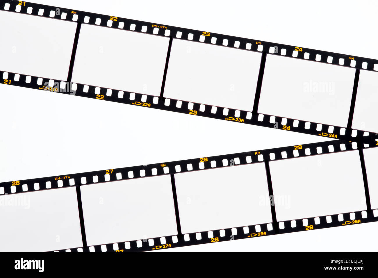 Imágenes En Blanco En Una Película De Diapositiva Fotografía De Stock Alamy 2810