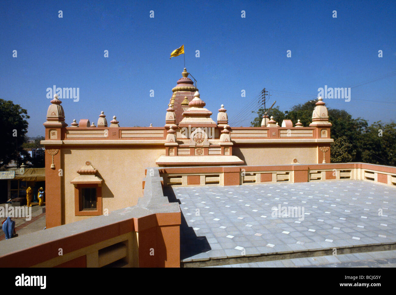 Mathura India Krishna's Birthplace Keshava Deo Mandir Lugar de Peregrinación Foto de stock