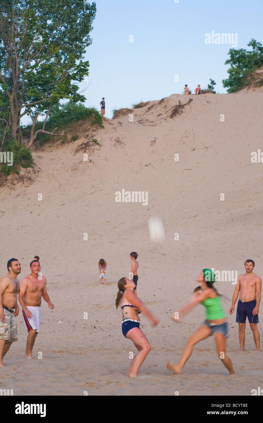 Jogo De Vôlei No Parque à Noite Foto de Stock Editorial - Imagem de parque,  julho: 224088738