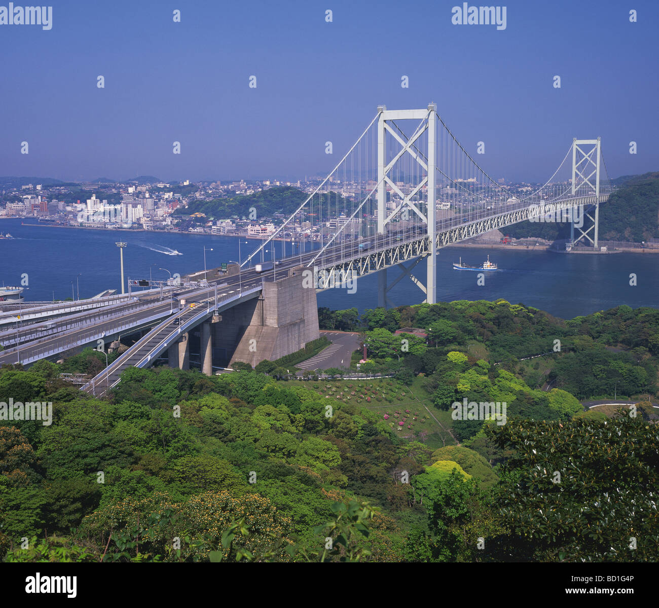 Kanmon Bridge Fotos E Imagenes De Stock Alamy