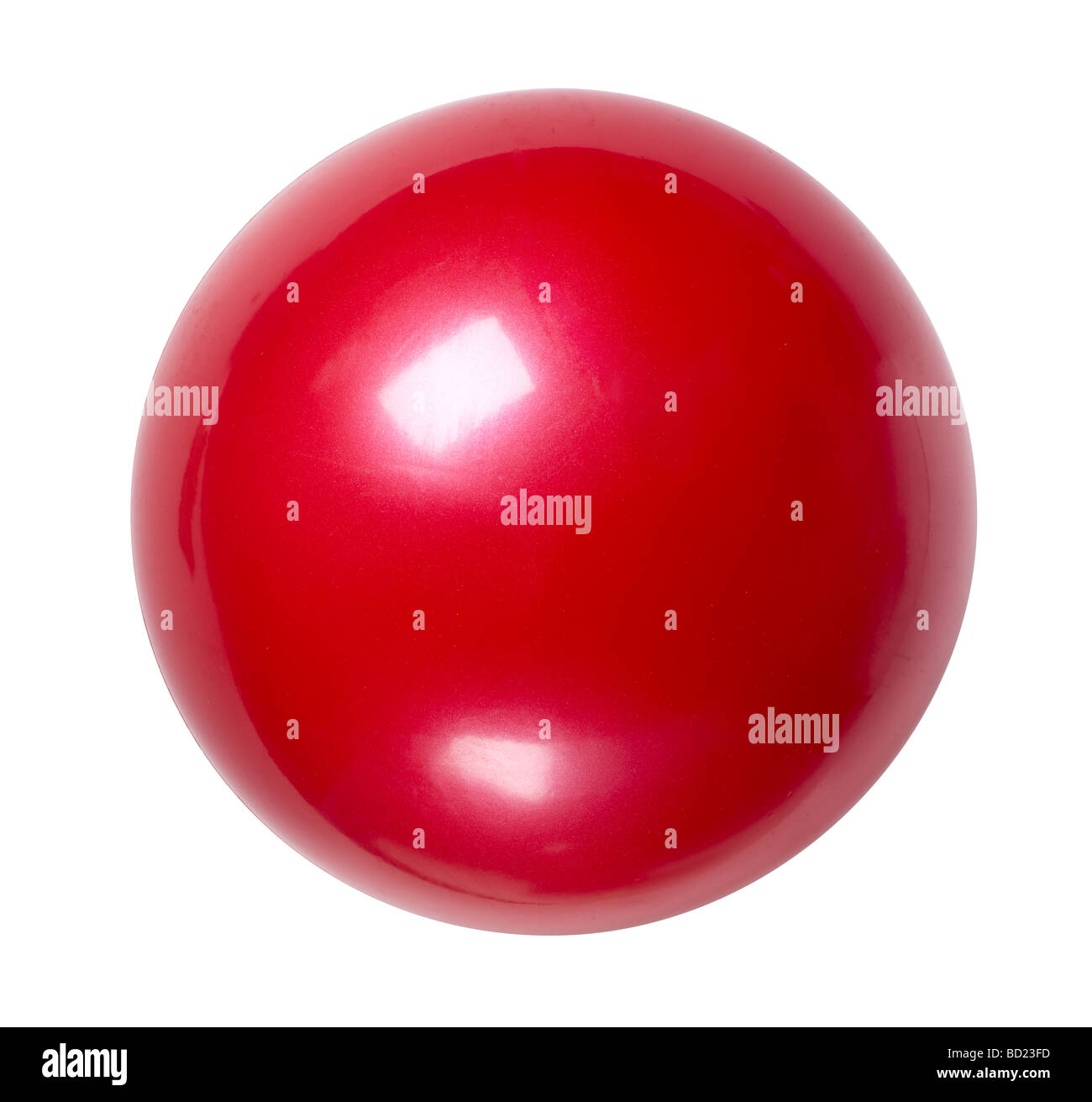 pelota de goma roja Foto de stock