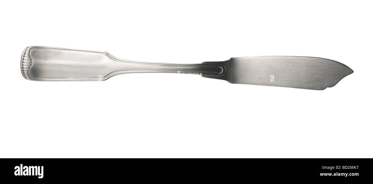 cuchillo de mantequilla Foto de stock