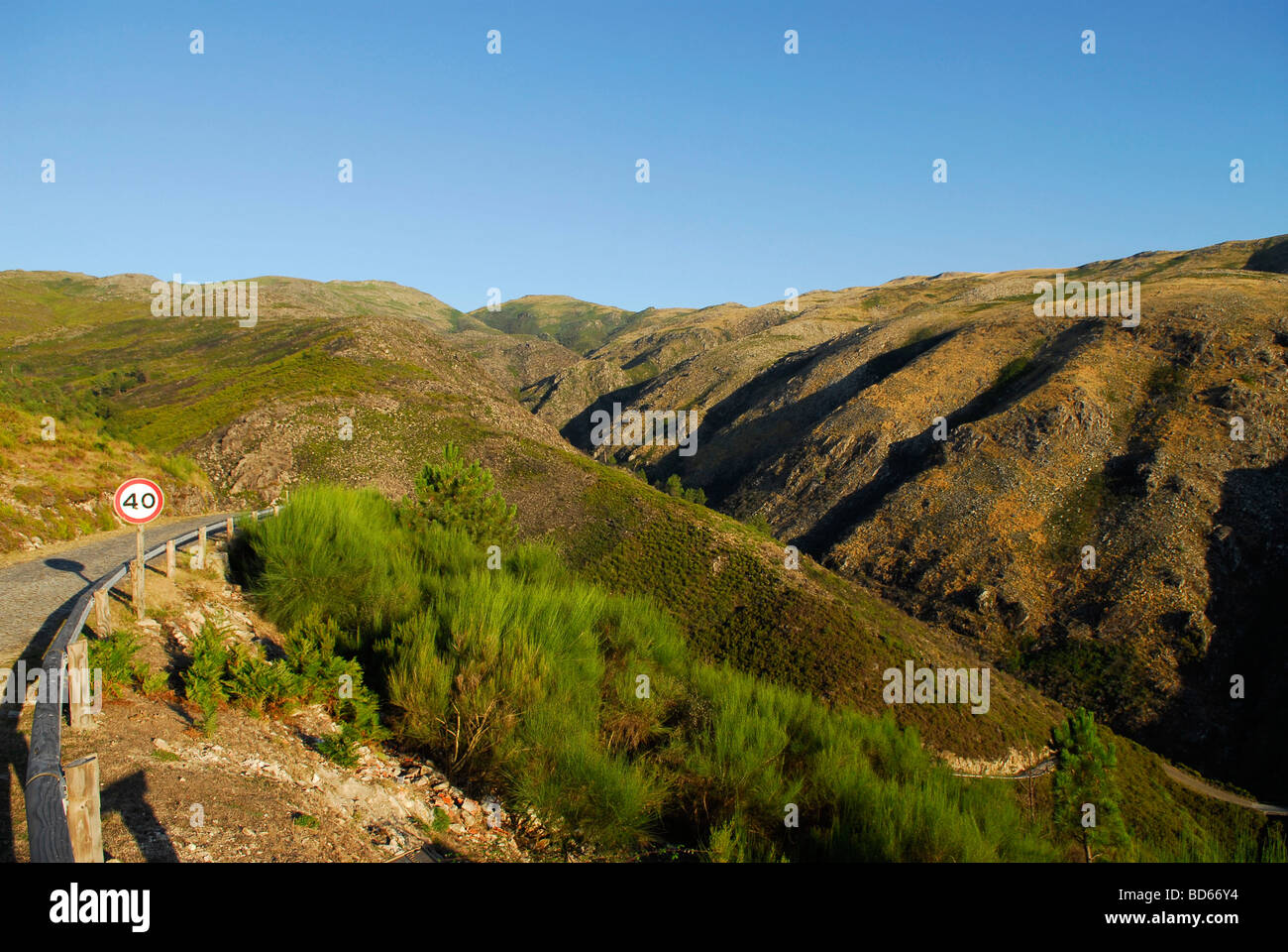 Parque Nacional Peneda-Gerês (Portugal) Foto de stock